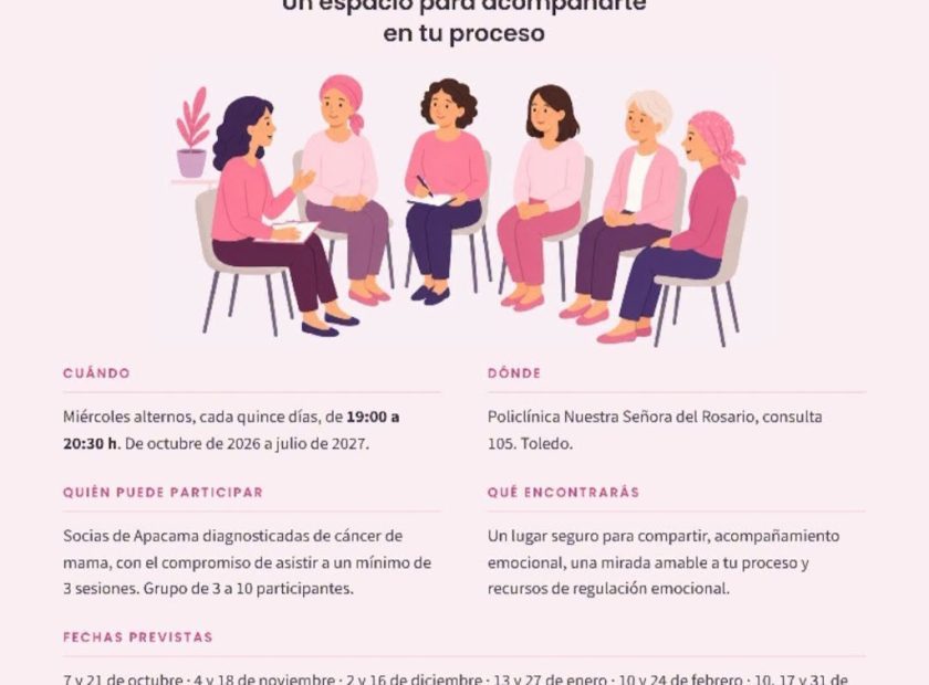Cartel Terapia de Grupo APACAMA