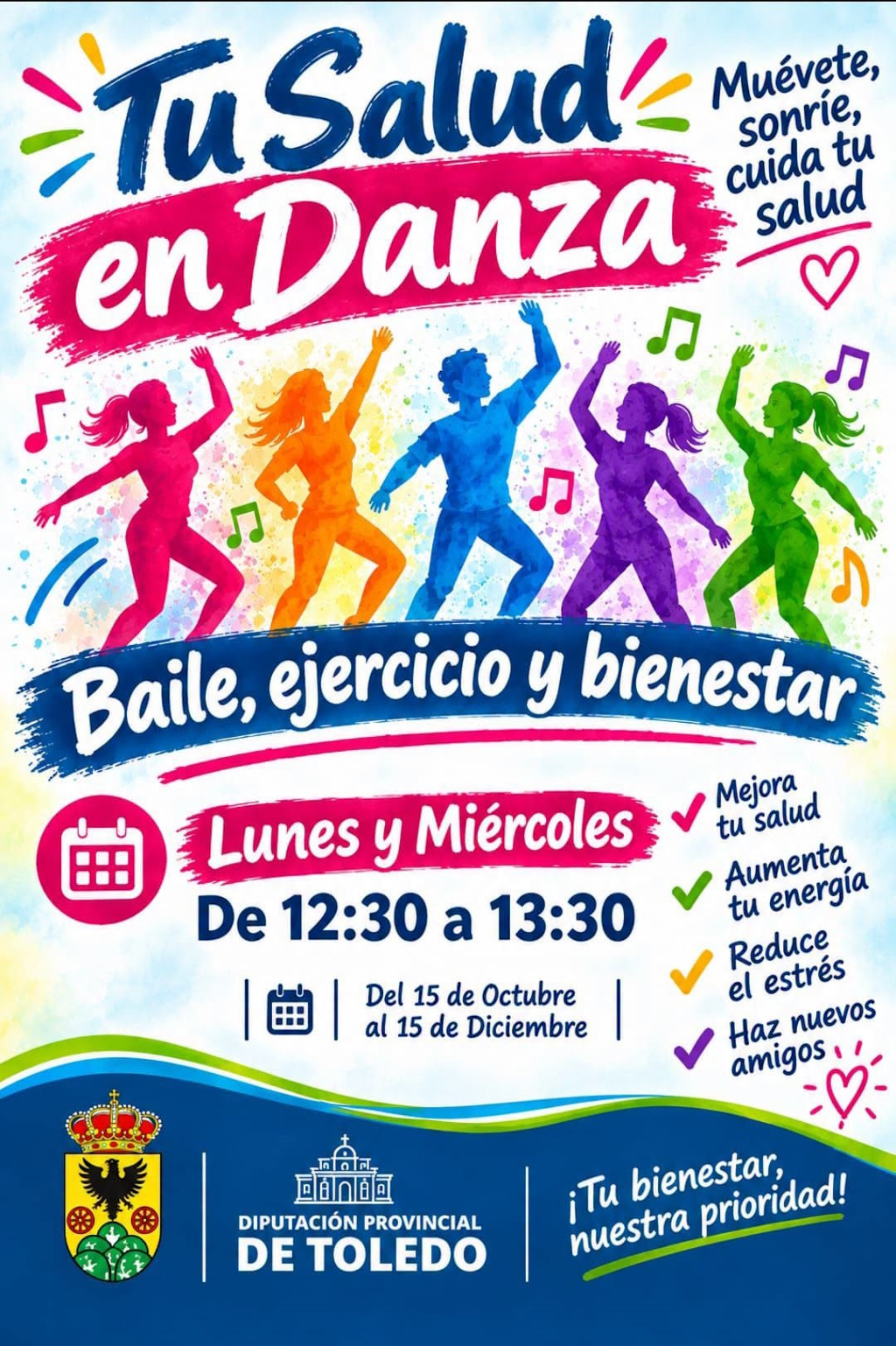 Cartel Tu Salud en Danza 2026-2027