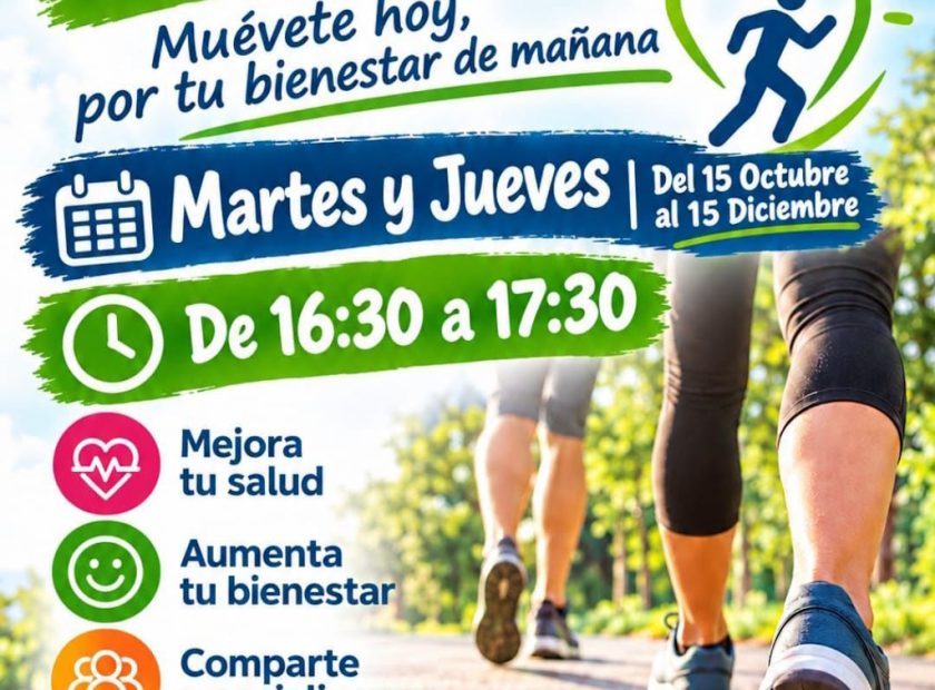 Cartel Tu salud en Marcha 2026-2027
