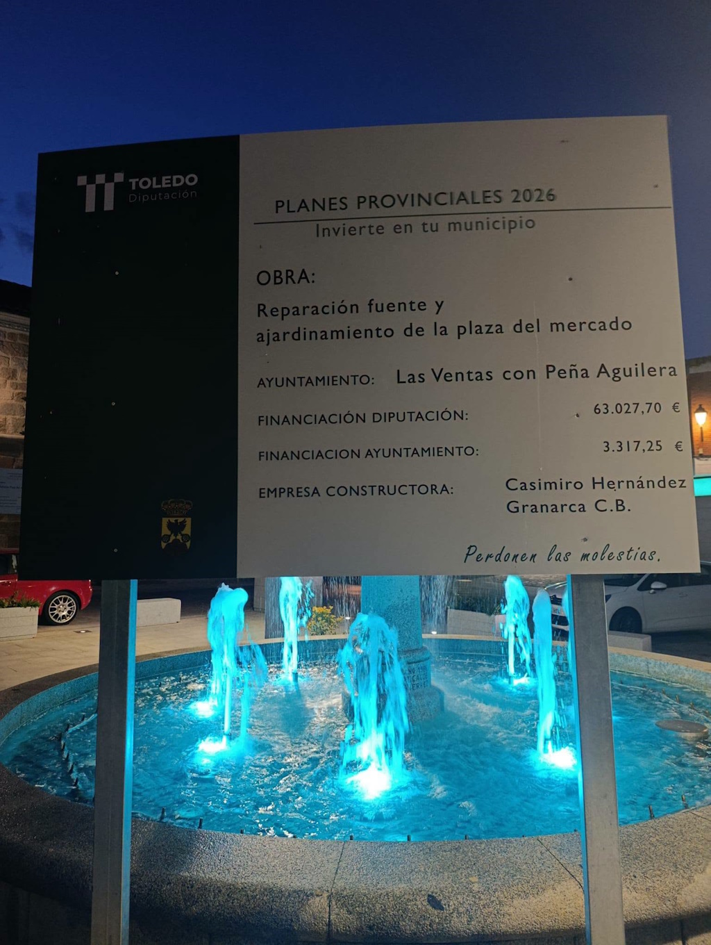 Reparación Fuente Plaza del Mercado 1