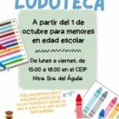LUDOTECA CURSO 2026-2027