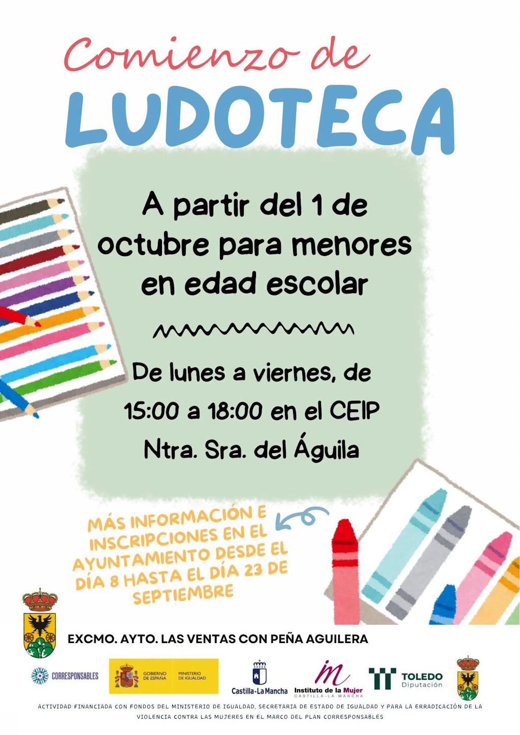 ludoteca 2026-2027 inscrpciones
