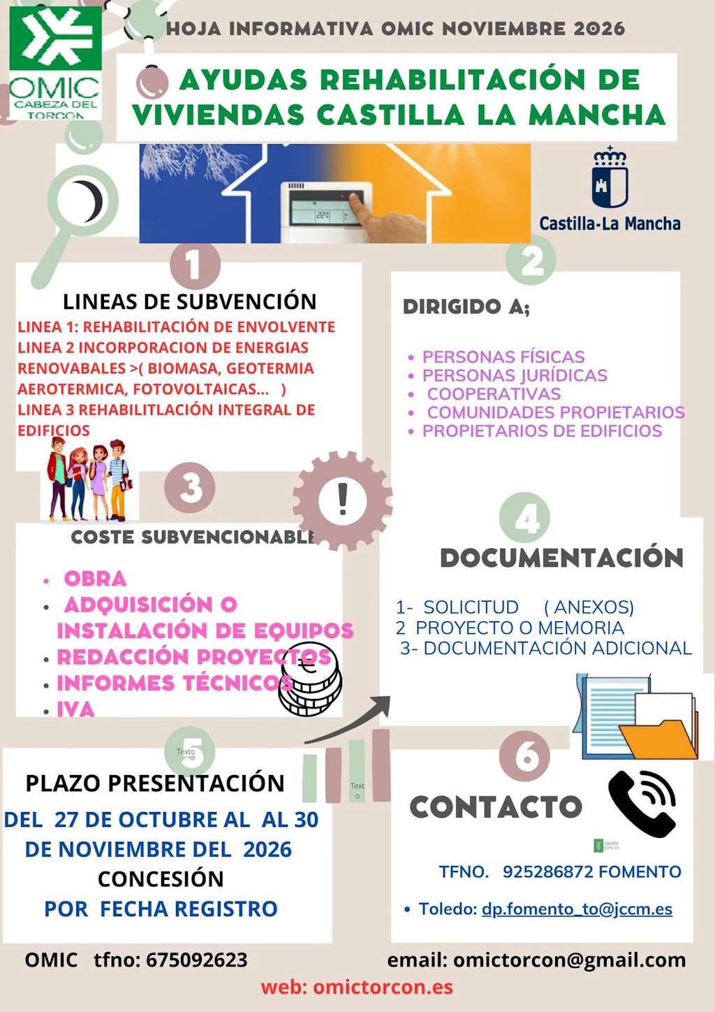 Ayudas a la rehabilitación de la vivienda