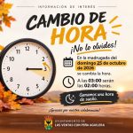 CAMBIO DE HORA 2026