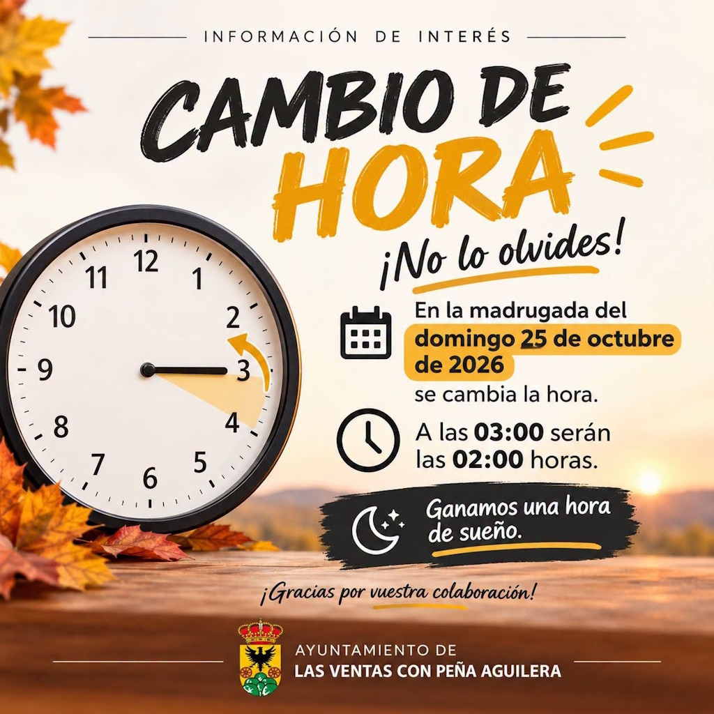 Camnbio de Hora