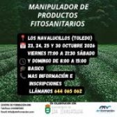 CURSO DE MANIPULADOR DE PRODUCTOS FITOSANITARIOS