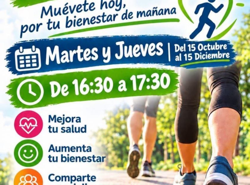 Horario Tu Salud en Marcha 2026-2027