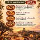 JORNADA DEL PUCHERO. 15 DE NOVIEMBRE