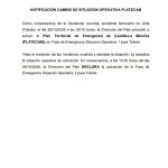 NOTIFICACIÓN. CAMBIO DE SITUACIÓN OPERATIVA 2