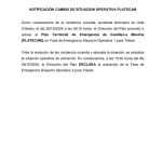 NOTIFICACIÓN. CAMBIO DE SITUACIÓN OPERATIVA 2