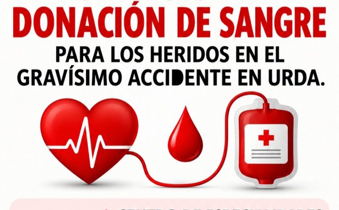 Se necesitan donantes de sangre